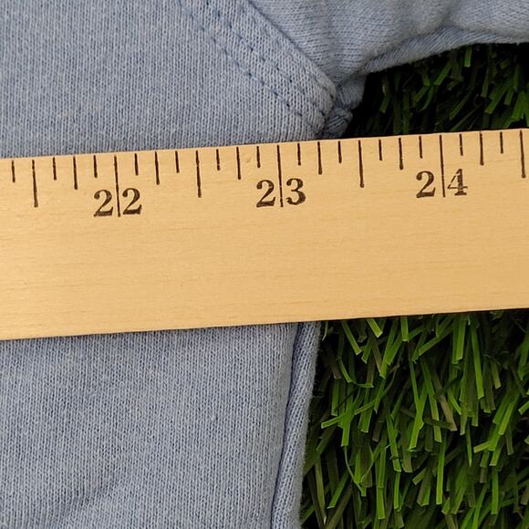 Champion C-Logo Hoodie Large 23x25 Powerblend Baggy Cropped - Picture 13 of 16